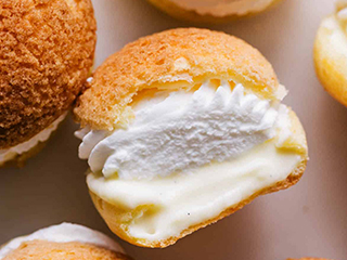 Whipping Cream for Cream Puffs